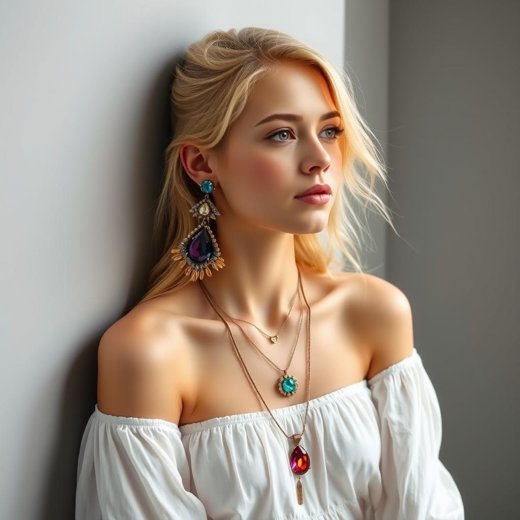 „Silberschmuck mit farbigen Edelsteinen für einen auffälligen Look – Funkelnde Ringe und Ohrringe“